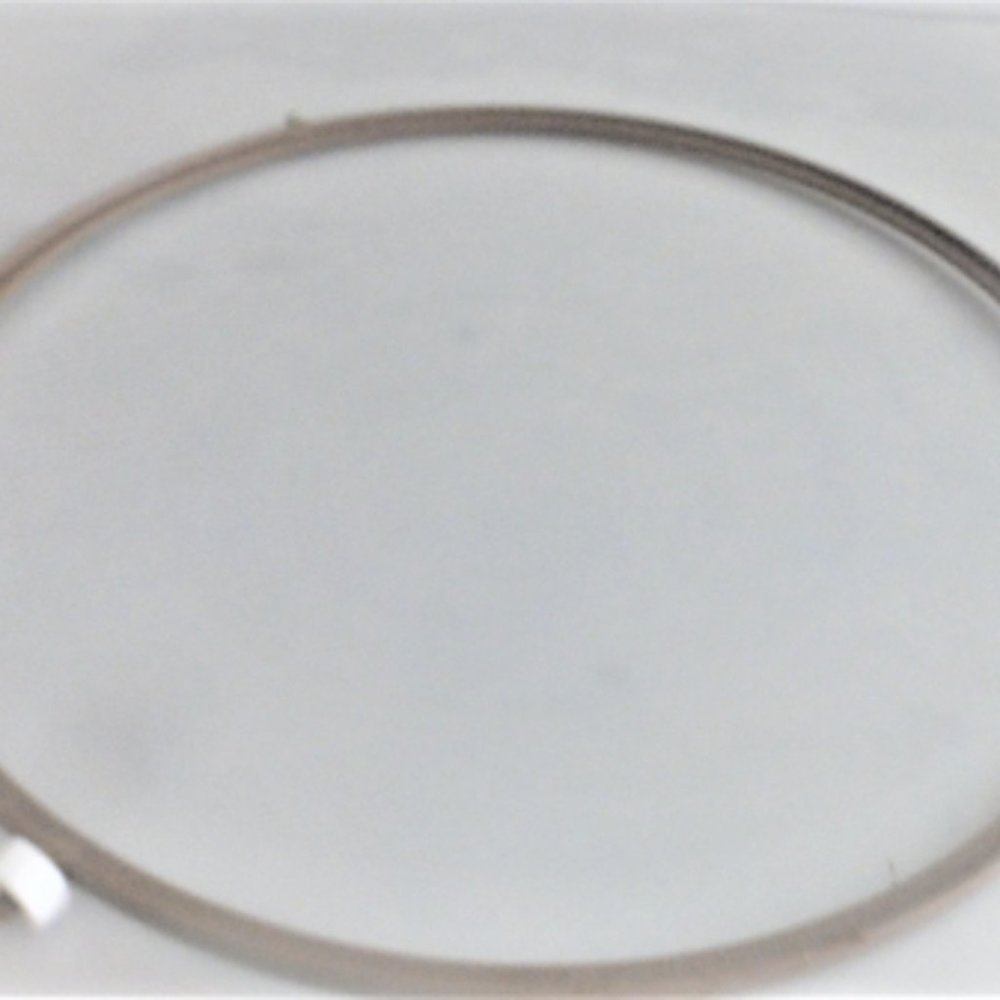 BX55 -- 7.5" Vintage Microwave Glass PLATE RING Microwave Turntable Ring Plate A